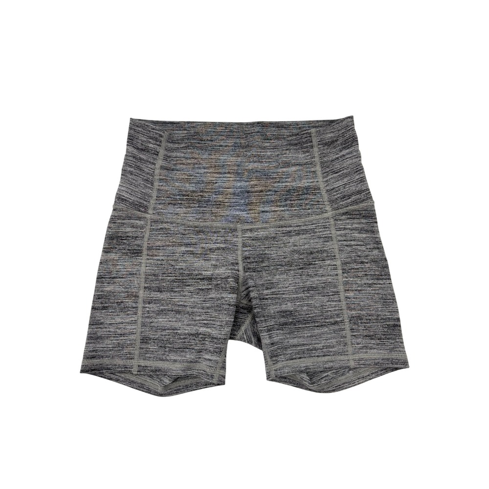 Lululemon Womens Healthered Athletic Shorts High Waist Size 6  5" inseam